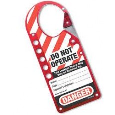 LOCK OUT TAG